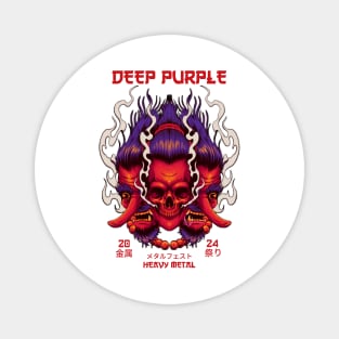 deep purple Magnet